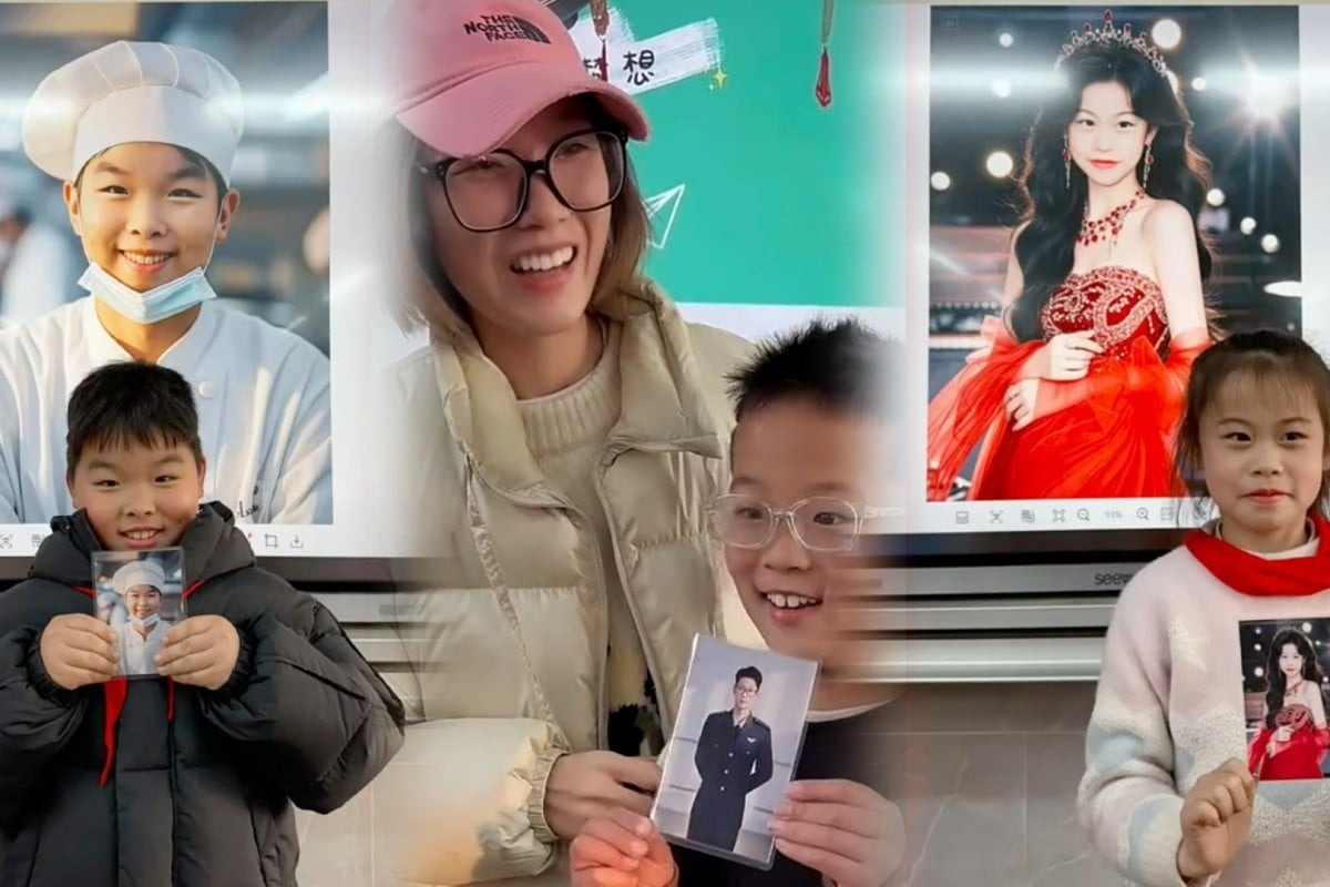 Hanh dong bat ngo cua co giao khi hoc sinh ke ve uoc mo cua minh hinh anh