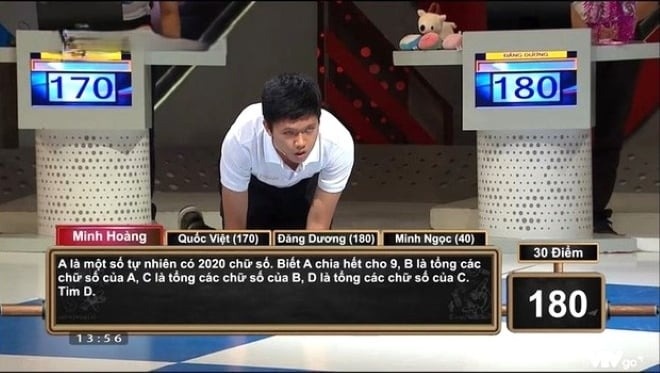 Phep tinh 'hack nao' khien thi sinh Olympia phai quy goi tinh toan hinh anh