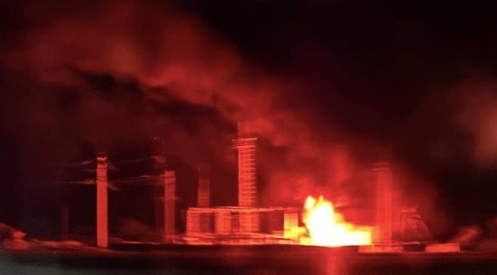 Ukraine tan cong co so ha tang nang luong Nga vai gio sau dam phan hinh anh