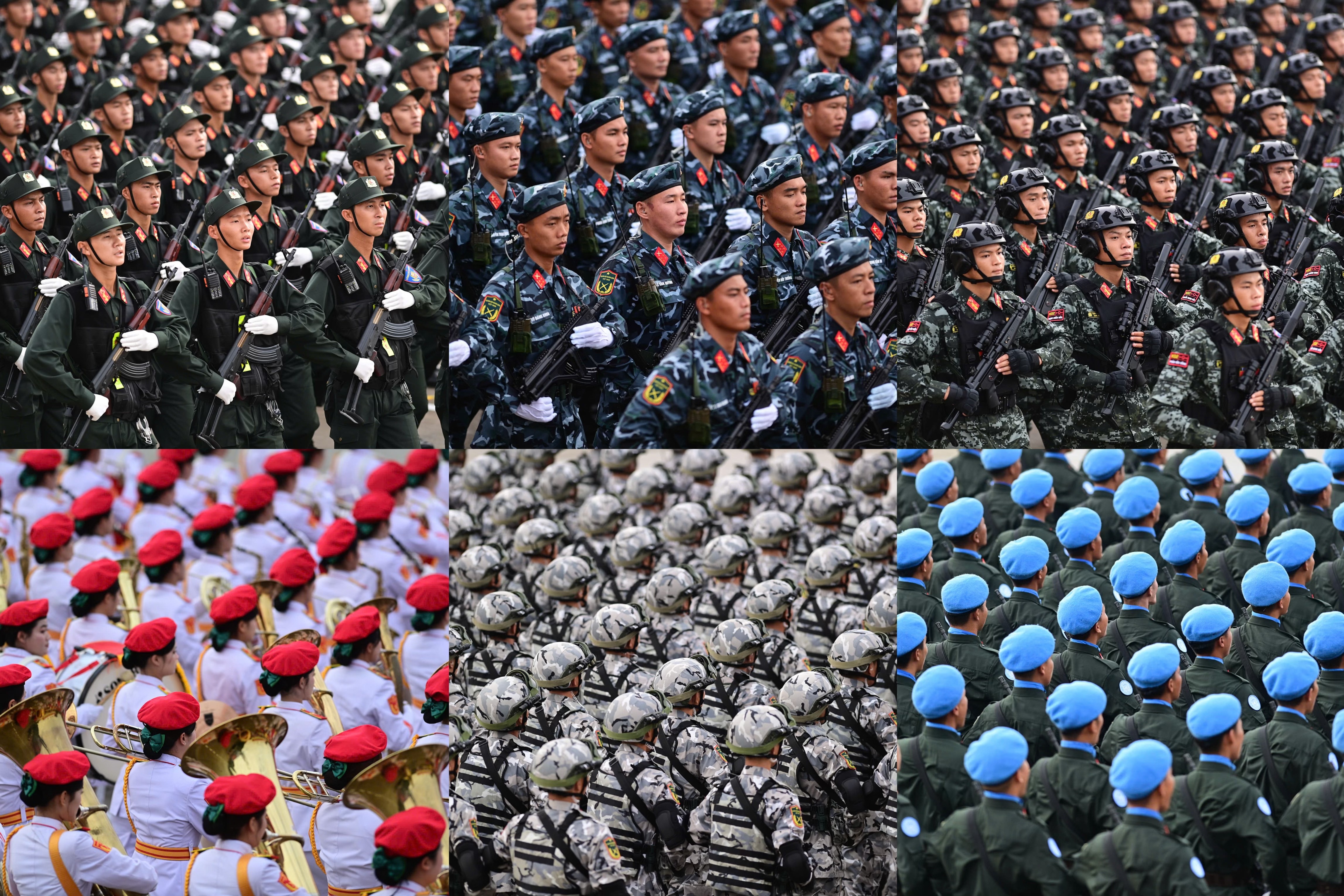 Nhung khung hinh dieu binh man nhan, deu tam tap o Ba Dinh hinh anh