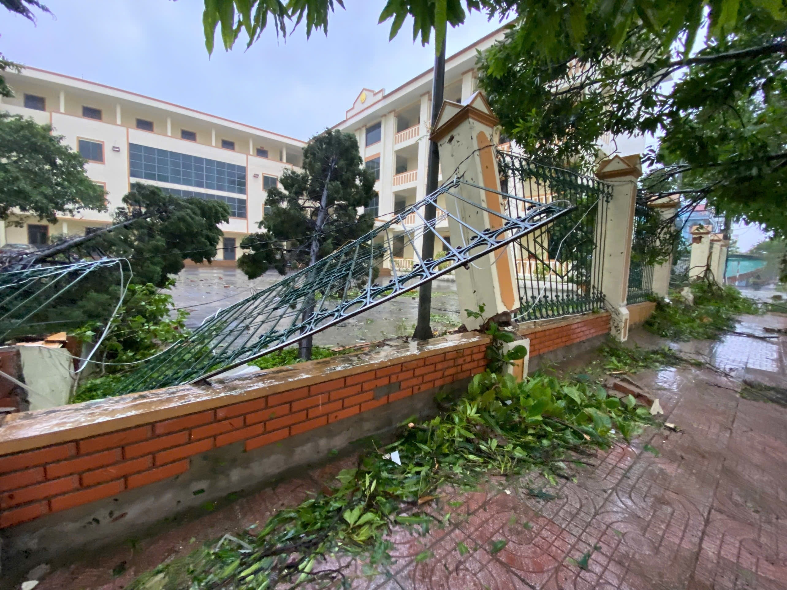 Dai hoc cho sinh vien nghi hoc, hoc online tranh bao Bualoi hinh anh