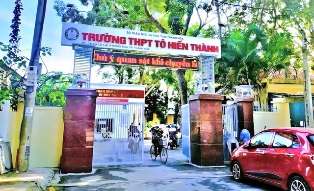 Yeu cau kiem diem tung giao vien trong vu sua diem o Thanh Hoa hinh anh