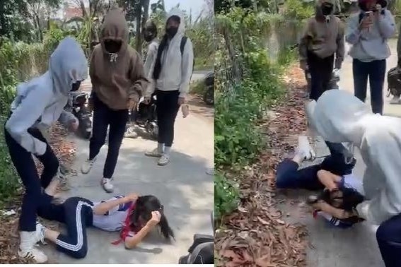 Cong an vao cuoc vu danh hoi dong ban hoc, phat tan clip gay phan no hinh anh