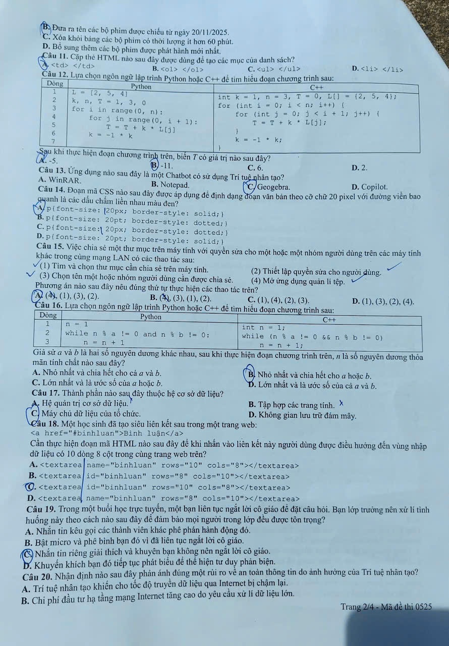 de thi anh 10