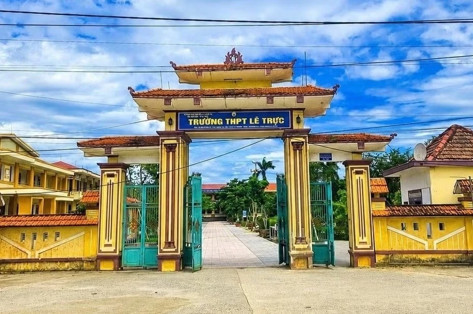 Nhiều sai phạm tại THPT Lê Trực, nơi xảy ra tiêu cực thi ở Quảng Trị