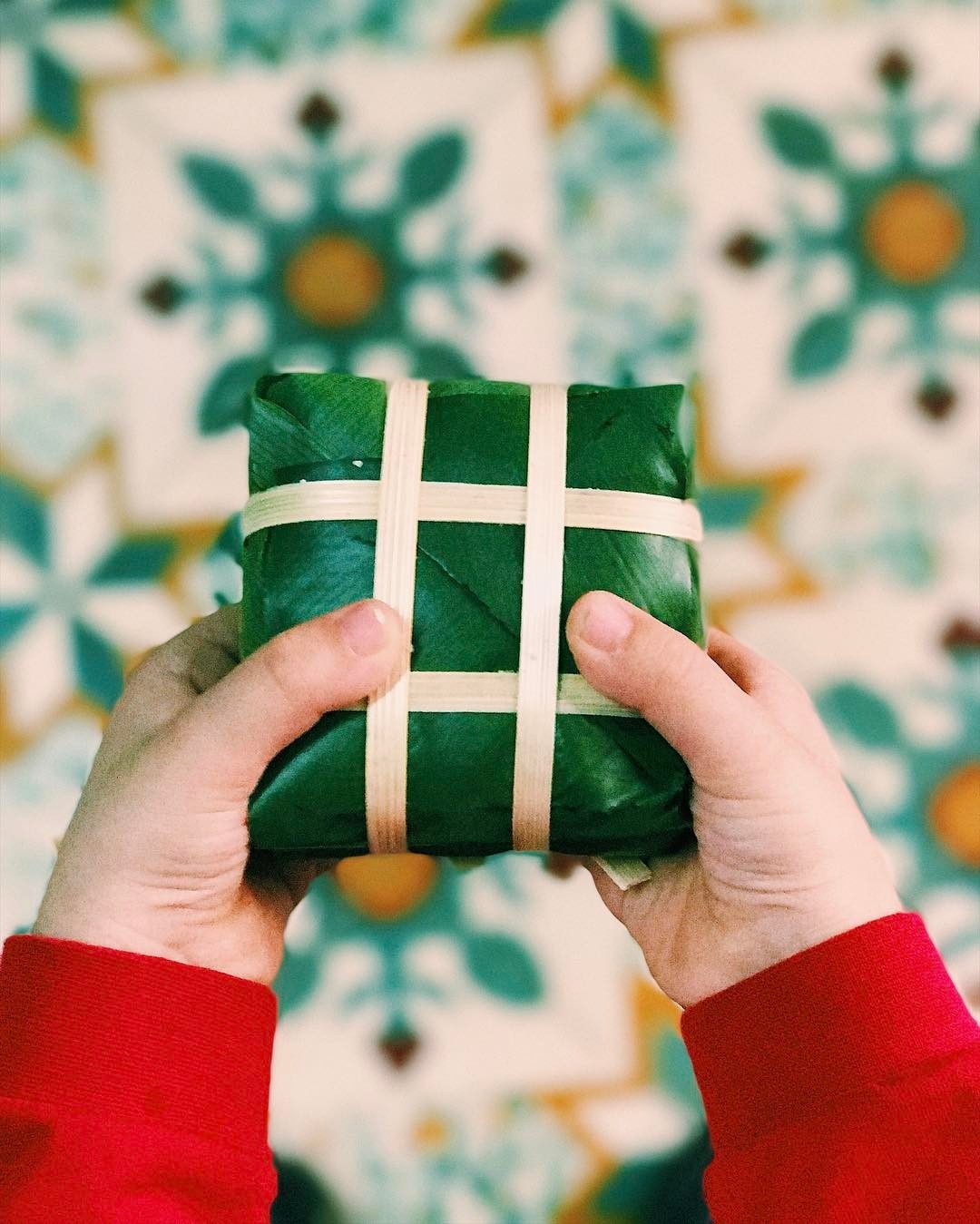 Bánh chưng, bánh tét tí hon dịp Tết ảnh 4 Banh chung, banh tet ti hon dip Tet anh 4