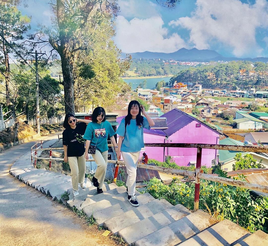 Những con dốc lên hình đẹp ở Đà Lạt ảnh 7 Nhung con doc len hinh dep o Da Lat anh 7