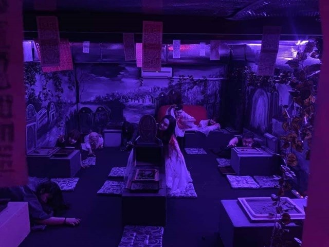 Quán cafe âm phủ mới mở tại TP.HCM ảnh 9 Quan cafe am phu moi mo tai TP.HCM anh 9