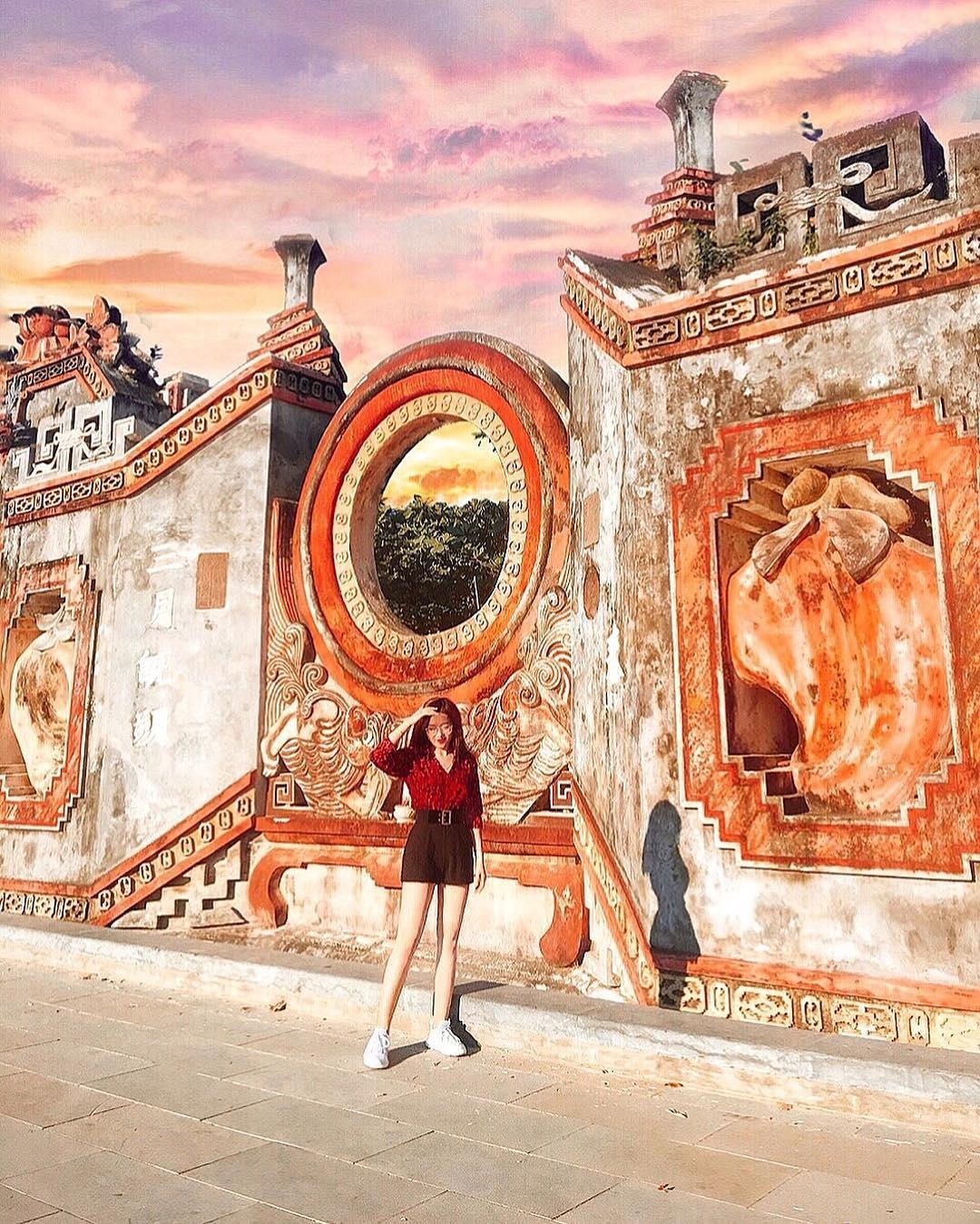 Tam quan chùa Bà Mụ,  điểm đến mới ở Hội An ảnh 3 Tam quan chua Ba Mu,  diem den moi o Hoi An anh 3