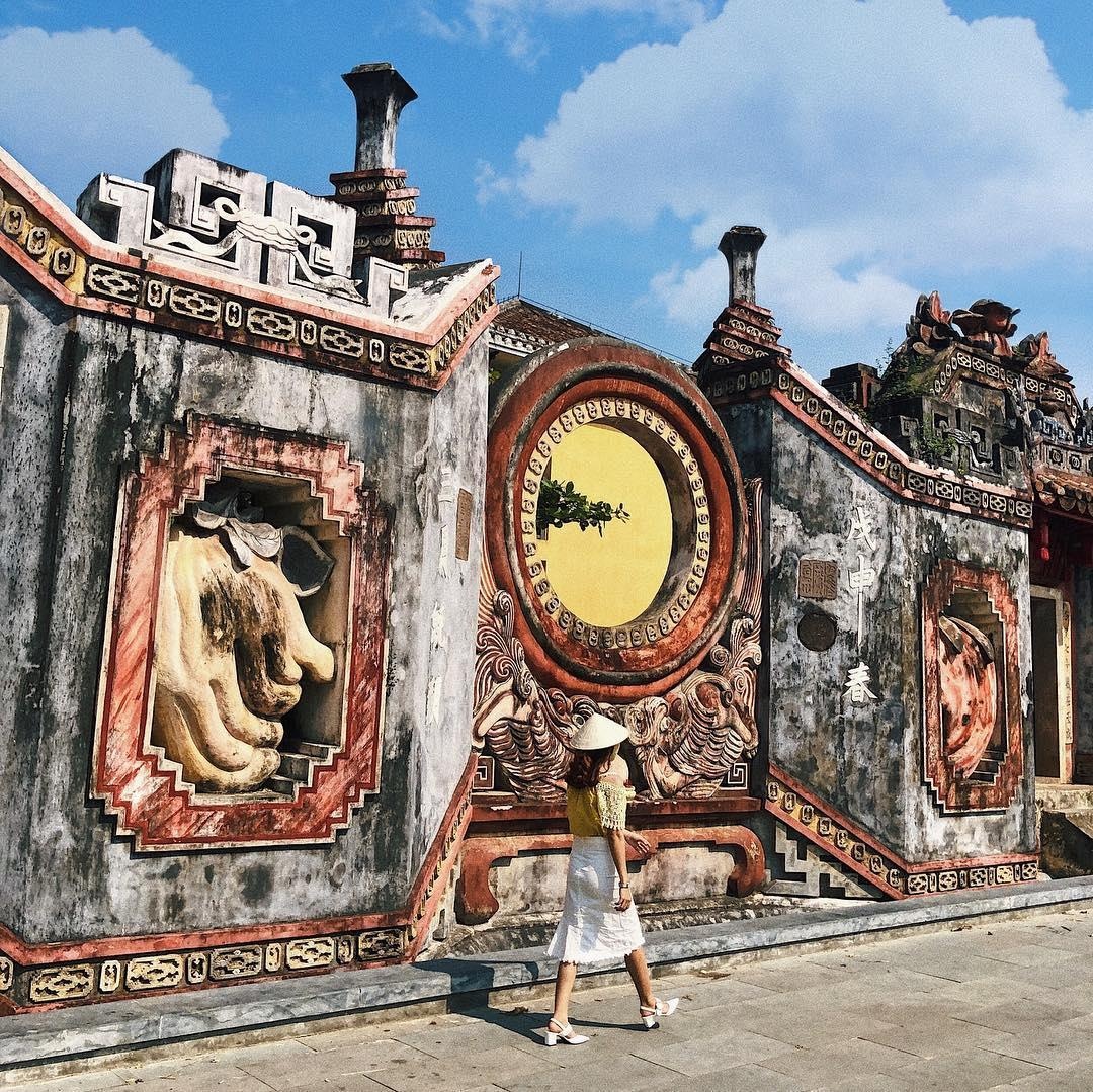 Tam quan chùa Bà Mụ,  điểm đến mới ở Hội An ảnh 11 Tam quan chua Ba Mu,  diem den moi o Hoi An anh 11