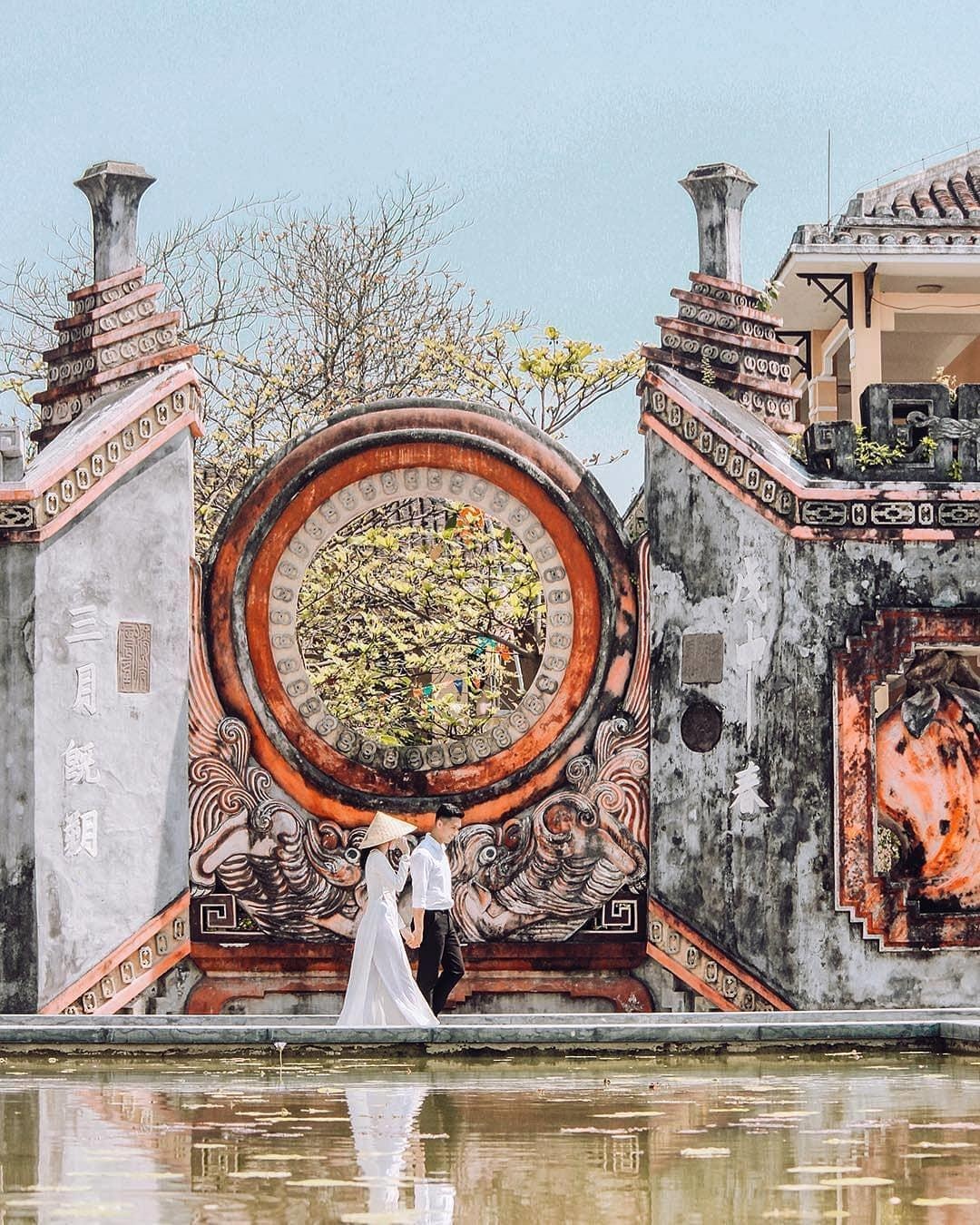 Tam quan chùa Bà Mụ,  điểm đến mới ở Hội An ảnh 4 Tam quan chua Ba Mu,  diem den moi o Hoi An anh 4