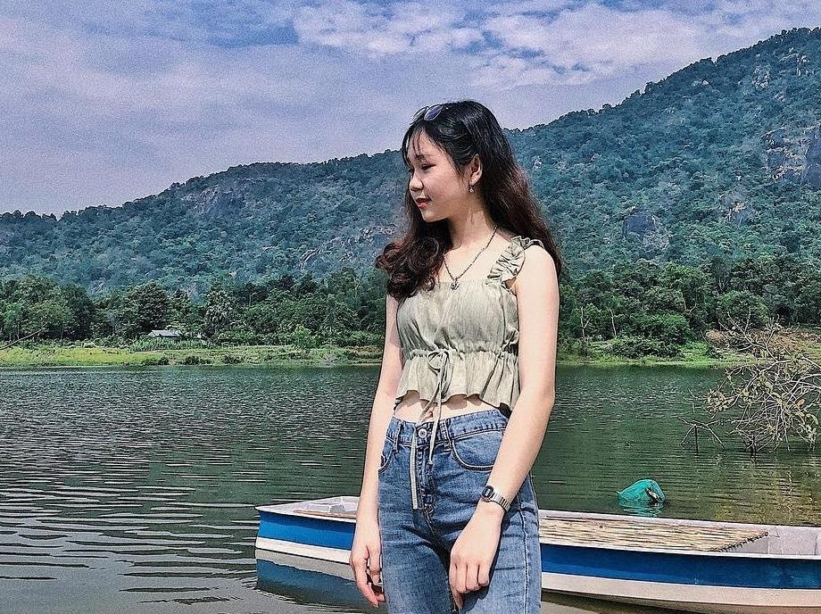 'Oc dao noi' xanh ri tuyet dep thu hut gioi tre check-in o An Giang hinh anh