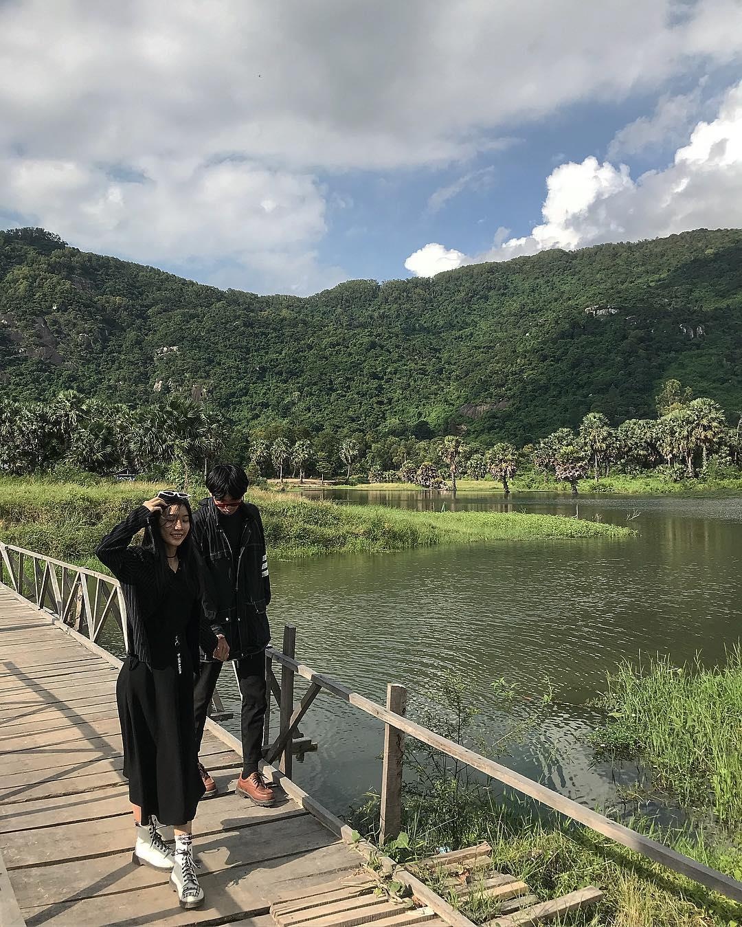 Hồ Ô Thum địa điểm check-in mới tại An Giang  ảnh 2 Ho O Thum dia diem check-in moi tai An Giang anh 2