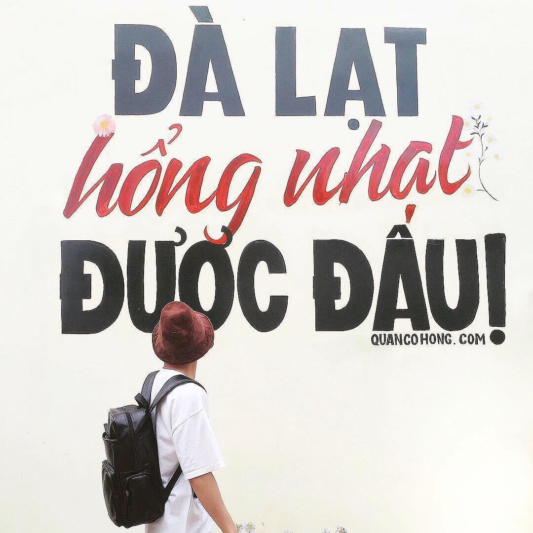 Bức tường sống ảo mới toanh ở Đà Lạt ảnh 3 Buc tuong song ao moi toanh o Da Lat anh 3