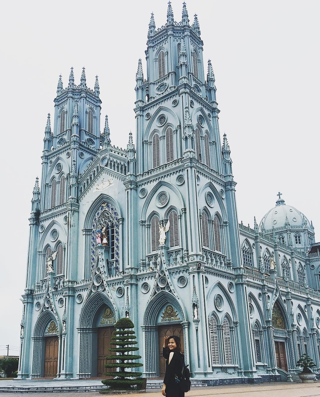 4 nhà thờ đẹp tựa trời Tây ở Nam Định ảnh 14 4 nha tho dep tua troi Tay o Nam Dinh anh 14