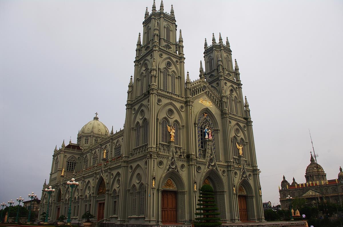 4 nhà thờ đẹp tựa trời Tây ở Nam Định ảnh 13 4 nha tho dep tua troi Tay o Nam Dinh anh 13