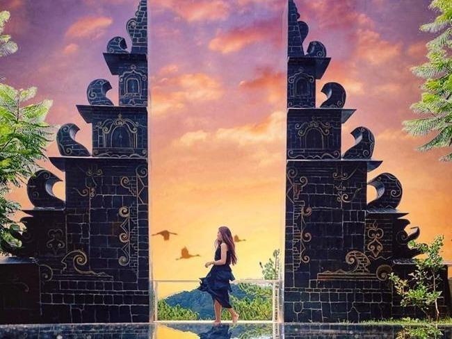 Check-in lien tay 'cong troi Bali' vua xuat hien tai Da Lat hinh anh