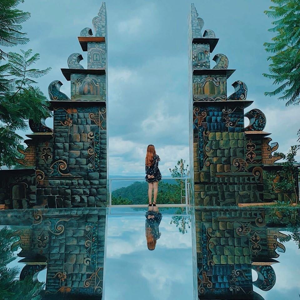 Cổng trời Bali ở Đà Lạt ảnh 1 Cong troi Bali o Da Lat anh 1