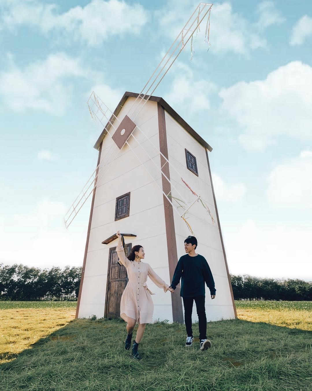 Trang trai bo sua o Da  thu hut gioi tre check-in anh 2