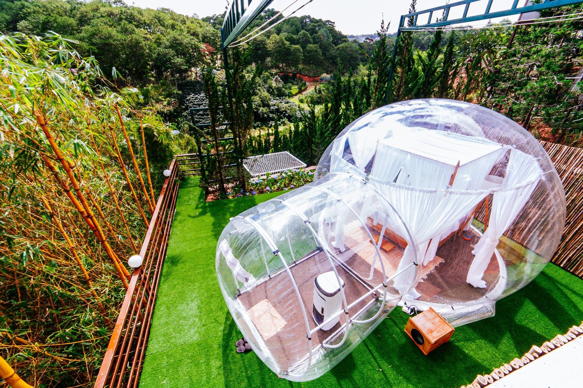 Khach san bong bong moi toanh o Da Lat anh 4