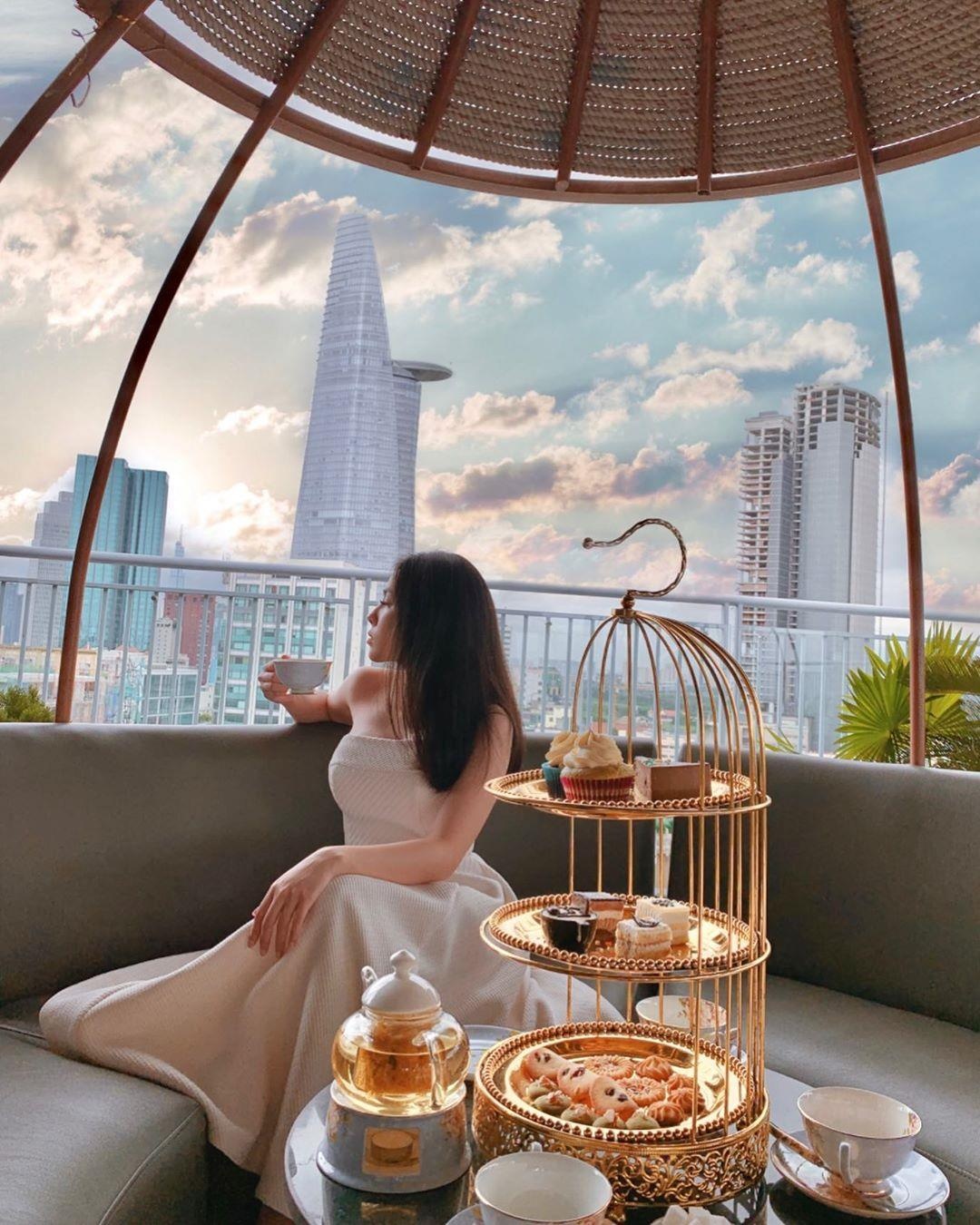 Những quán trà bánh sang chảnh ở TP.HCM  ảnh 5 Nhung quan tra banh sang chanh o TP.HCM anh 5