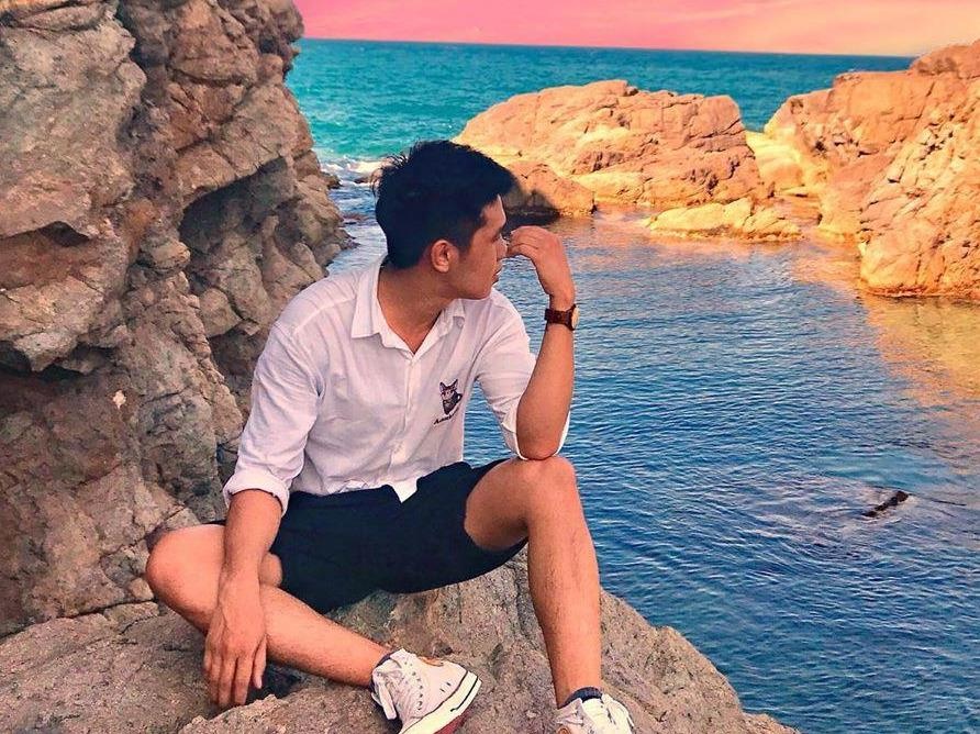 Mui Nghe - noi len hinh dep tua troi Tay o Da Nang hinh anh