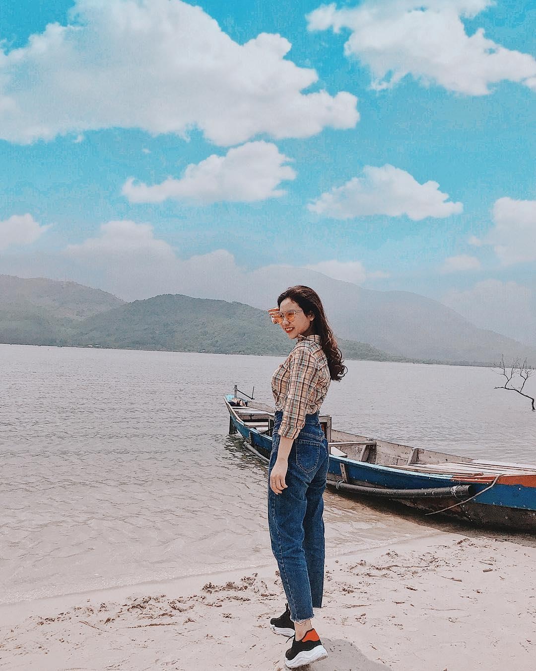 Đầm Chuồn,  phá Tam Giang xứ Huế đẹp thơ mộng qua ảnh check-in của giới trẻ ảnh 7 Dam Chuon,  pha Tam Giang xu Hue dep tho mong qua anh check-in cua gioi tre anh 7