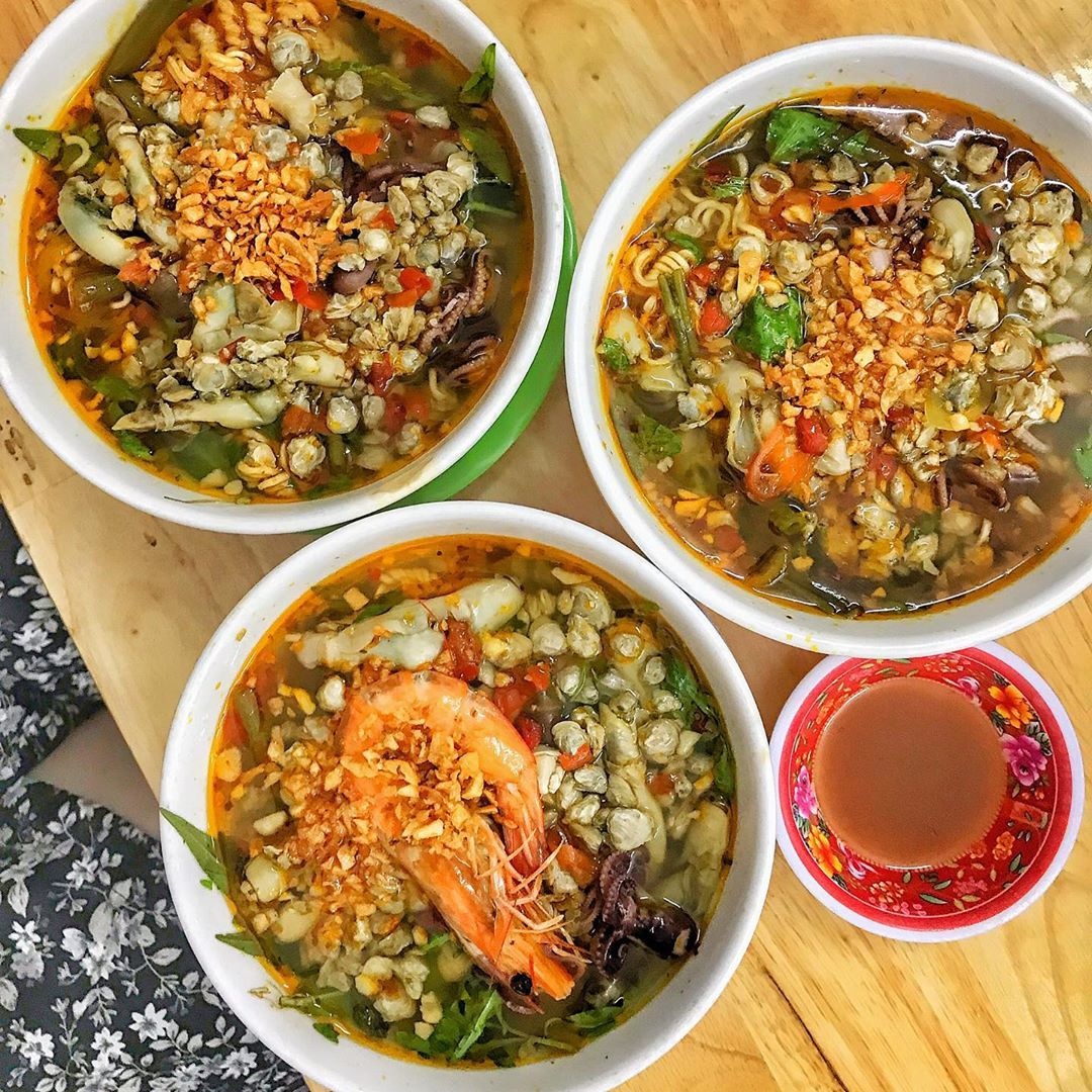 Mì ốc hến và những loại mì hấp dẫn thực khách TP.HCM ảnh 1 Mi oc hen va nhung loai mi hap dan thuc khach TP.HCM anh 1