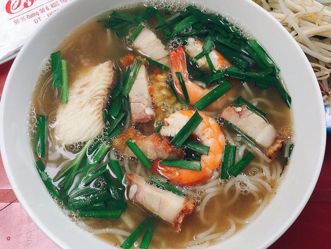 Bun goi da va nhung mon an dac san o Soc Trang hinh anh