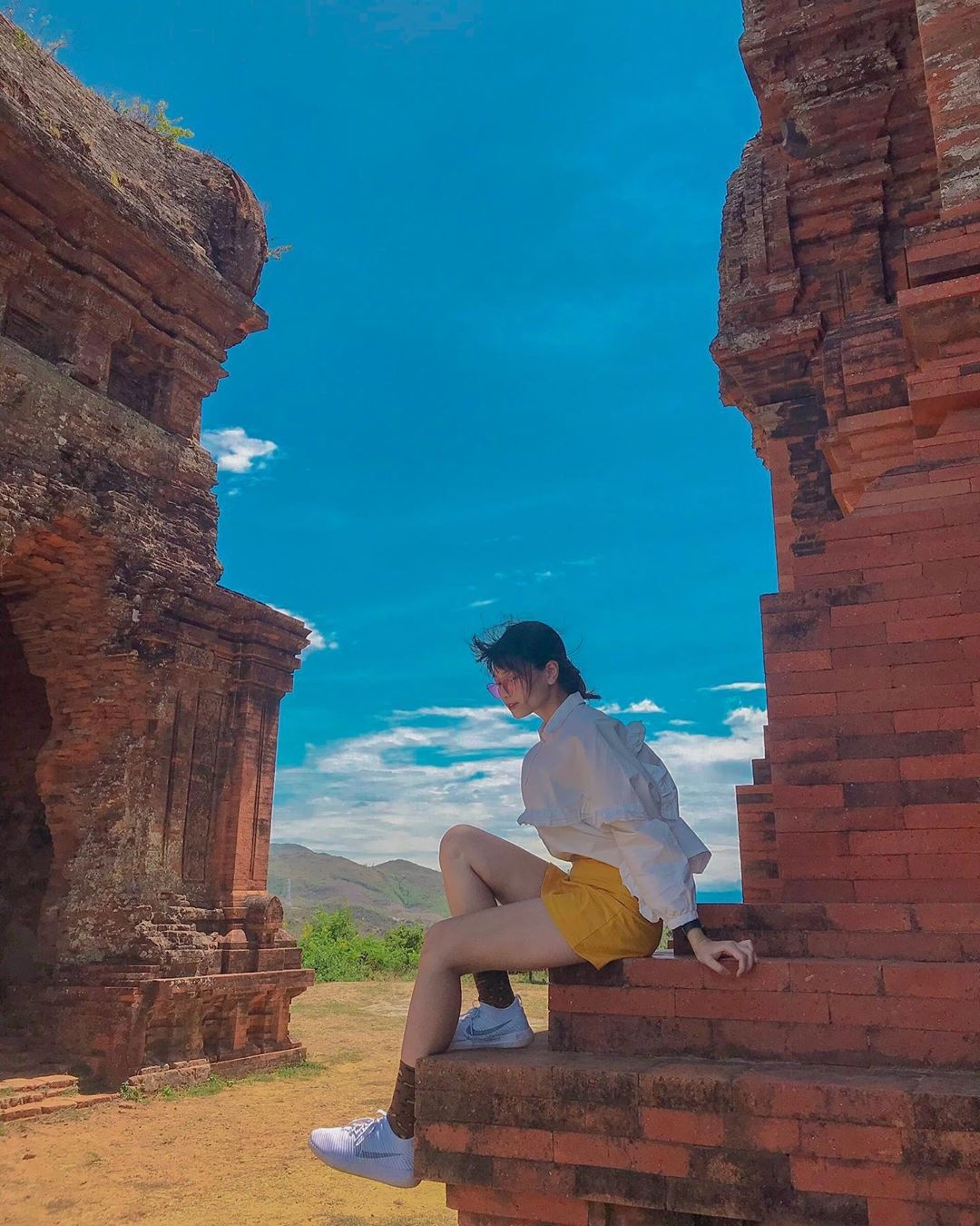 Tháp Bánh Ít ở Bình Định thu hút giới trẻ check-in ảnh 4 Thap Banh It o Binh Dinh thu hut gioi tre check-in anh 4