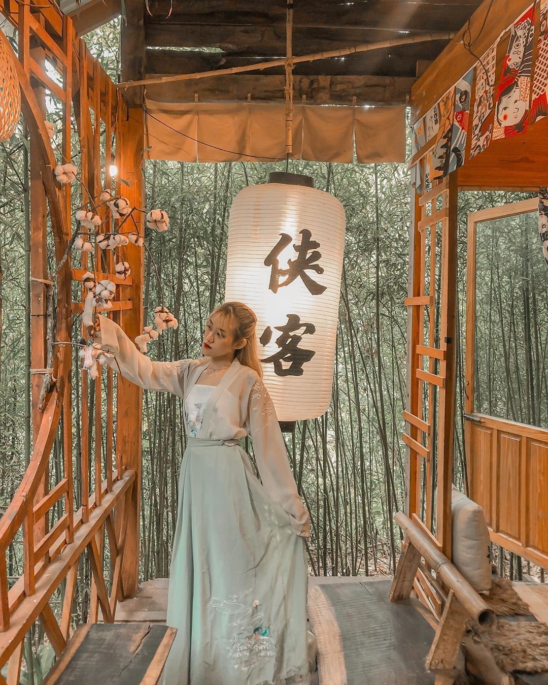 Phim trường cổ trang ở Đà Lạt hút giới trẻ ảnh 1 Phim truong co trang o Da Lat hut gioi tre anh 1