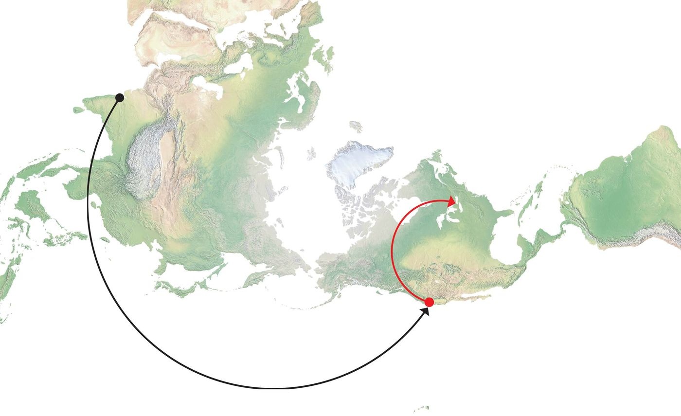 Dai co cho the xanh My, nhieu nguoi chuyen huong qua Canada hinh anh