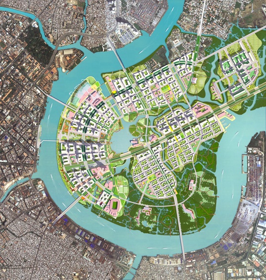 Thu Thiem,  quy hoach Thu Thiem, dien mao Thu Thiem anh 2