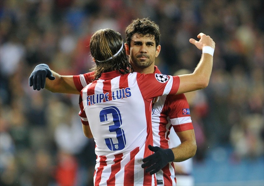 Filipe Luis keu goi Diego Costa hoi huong hinh anh