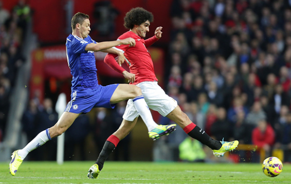 Fellaini duoi thoi Mourinho: Matic phien ban toc xu hinh anh