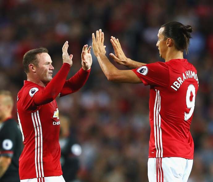 Rooney nhường Ibra đá penalty ảnh 1 Rooney nhuong Ibra da penalty anh 1