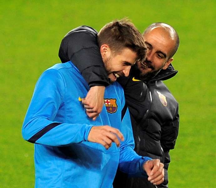 Pique chọn MU ảnh 1 Pique chon MU anh 1