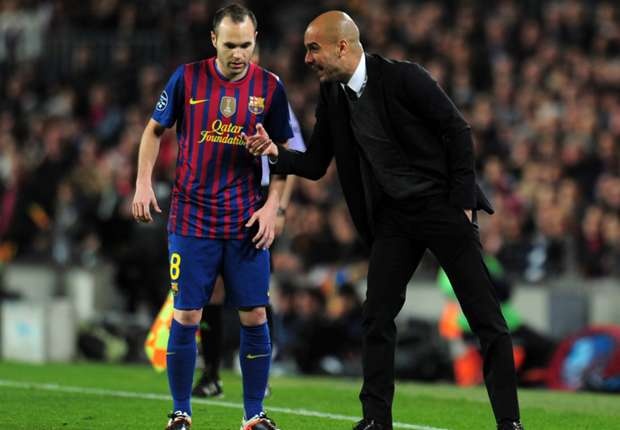 Iniesta ủng hộ Pep ảnh 1 Iniesta ung ho Pep anh 1