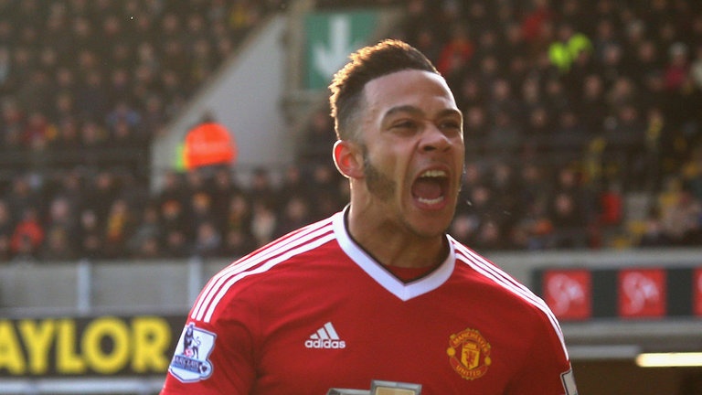 Chua da, Memphis Depay da nhuom do thanh Manchester hinh anh