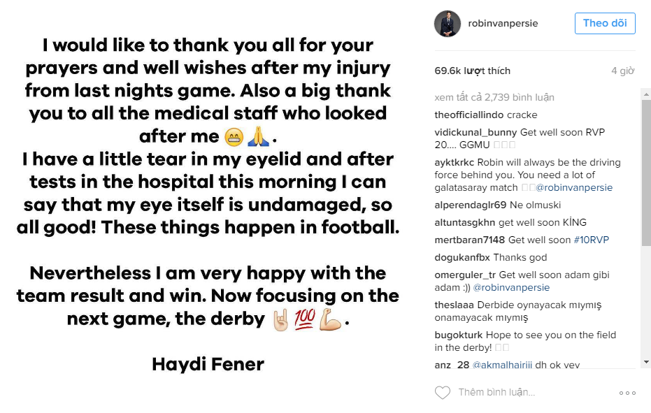 Van Persie chấn thương ảnh 1 Van Persie chan thuong anh 1