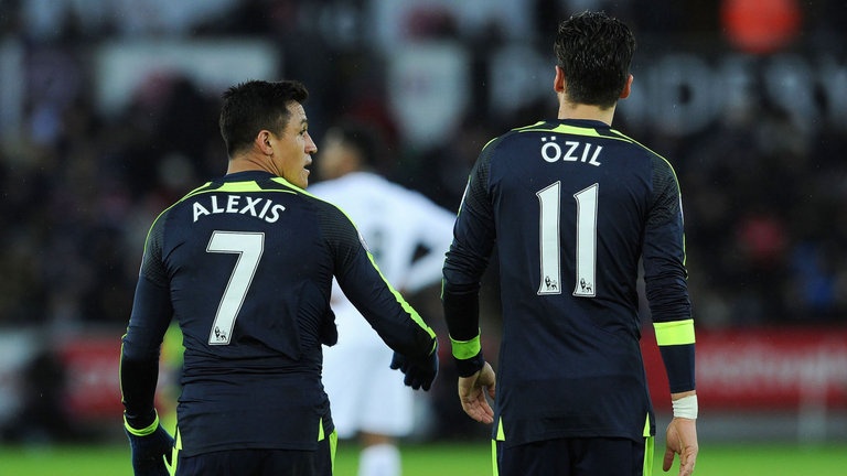 Sanchez, Oezil, Mesut Oezil, Alexis Sanchez ảnh 1 Sanchez, Oezil, Mesut Oezil, Alexis Sanchez anh 1