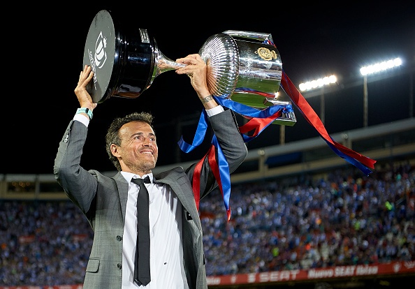 Chia tay Barca, HLV Enrique se gia tu bong da? hinh anh