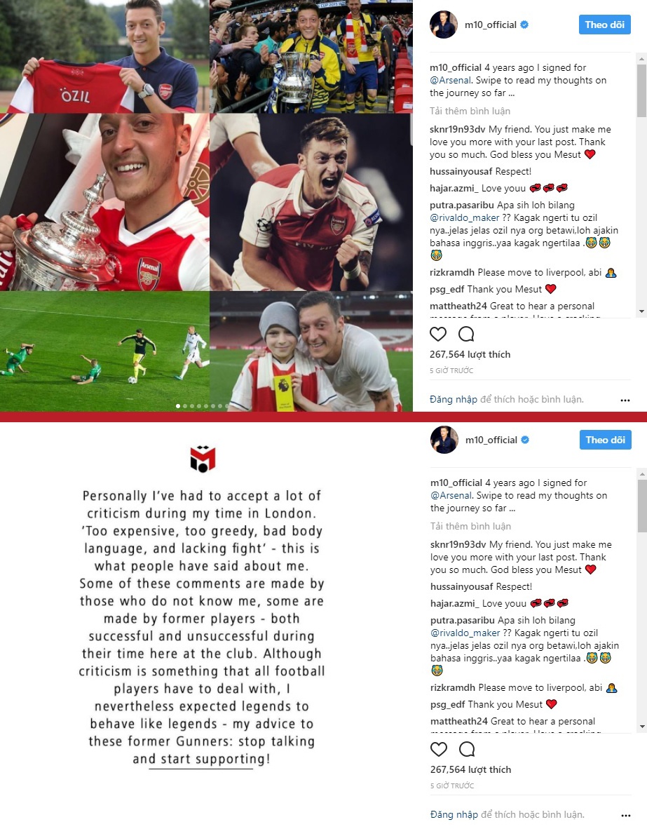 ozil bật huyền thoại arsenal ảnh 1 ozil bat huyen thoai arsenal anh 1