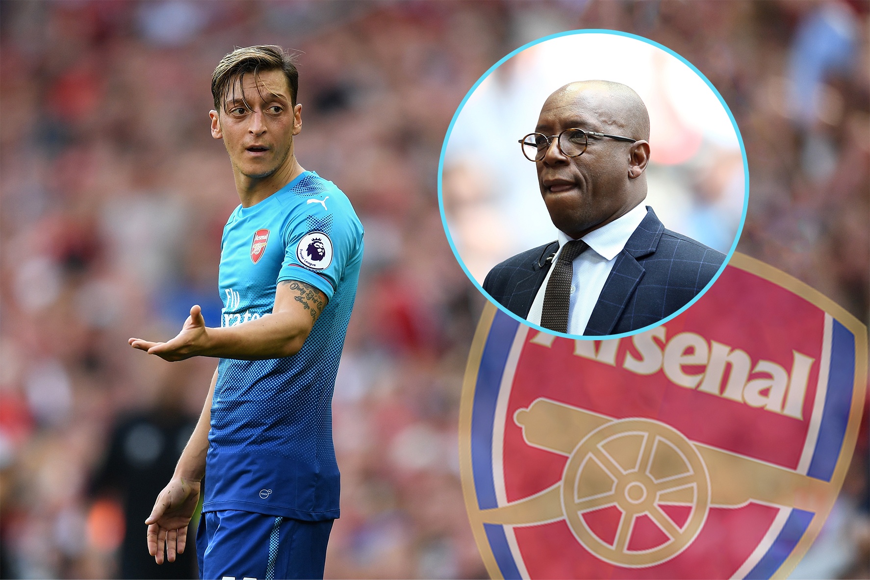 Ozil 'bat' huyen thoai Arsenal qua mang xa hoi hinh anh