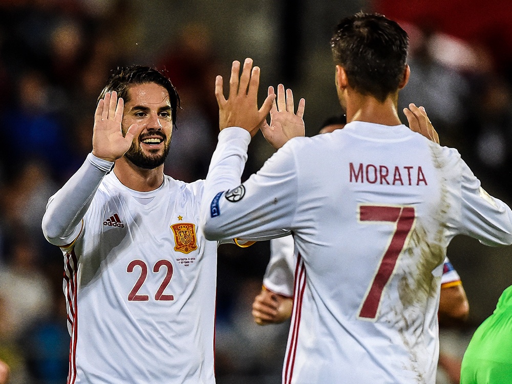 Highlights Liechtenstein - Tay Ban Nha: Mua ban thang hinh anh