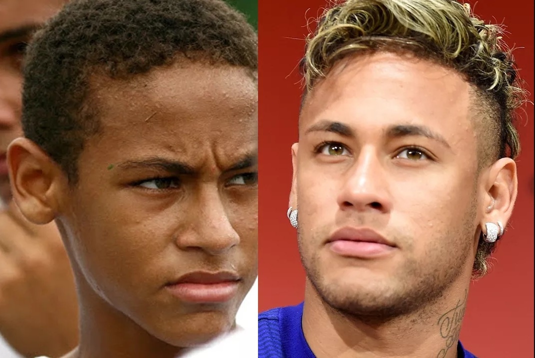 Ky nang choi bong tuyet dinh cua Neymar luc nho hinh anh