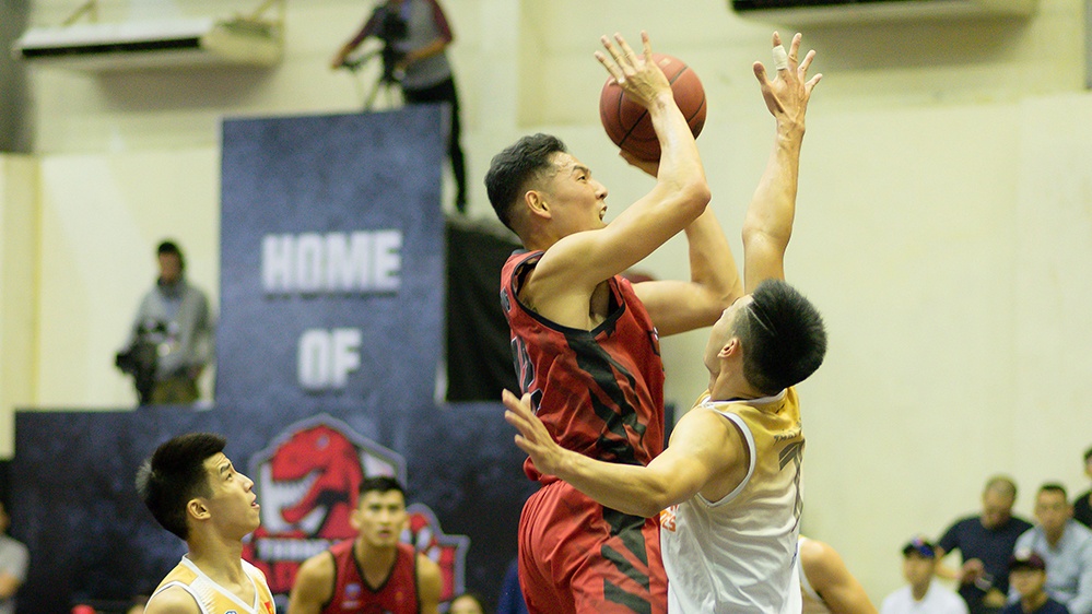 Highlights Thanglong Warriors 'de bep' Hanoi Buffaloes hinh anh