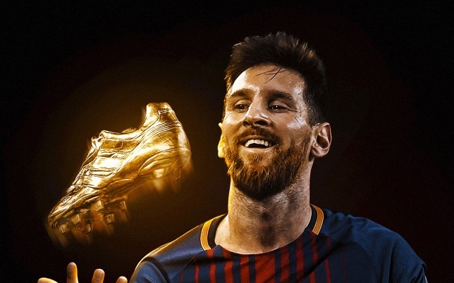 Gianh giay vang, Messi can bang ky luc cua Ronaldo hinh anh