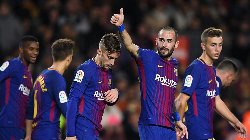 Highlights Barcelona - Real Murcia: 'Ban tay nho' o Camp Nou hinh anh