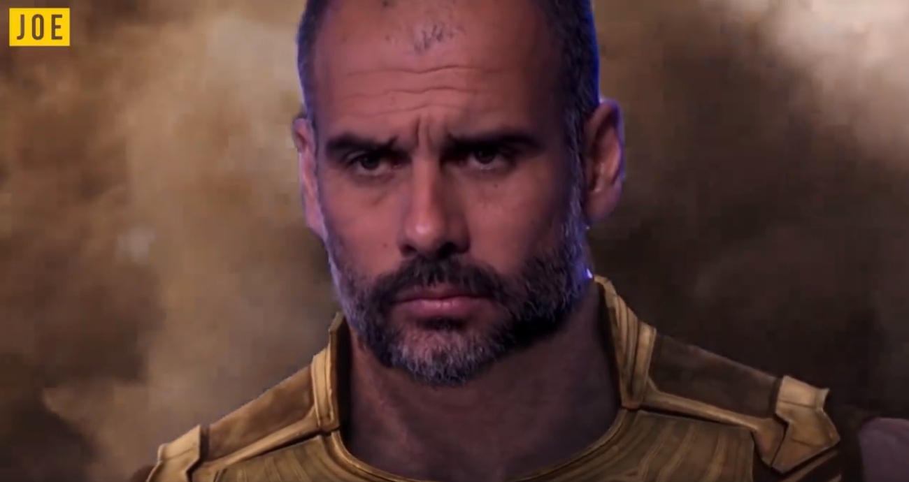 Trailer Infinity War phien ban sieu anh hung MU chong ac nhan Pep hinh anh